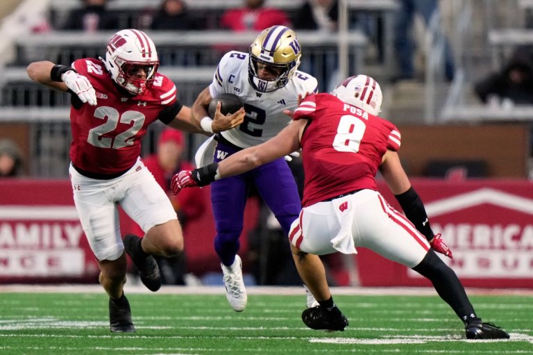 Dominant defense helps Wisconsin snap 6-game skid by upsetting No. 24 Washington 13-10 | iNFOnews.ca