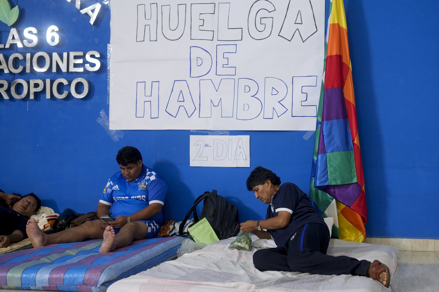 Bolivia's Evo Morales tells AP he'll press on with a hunger strike until his rival accepts dialogue | iNFOnews.ca