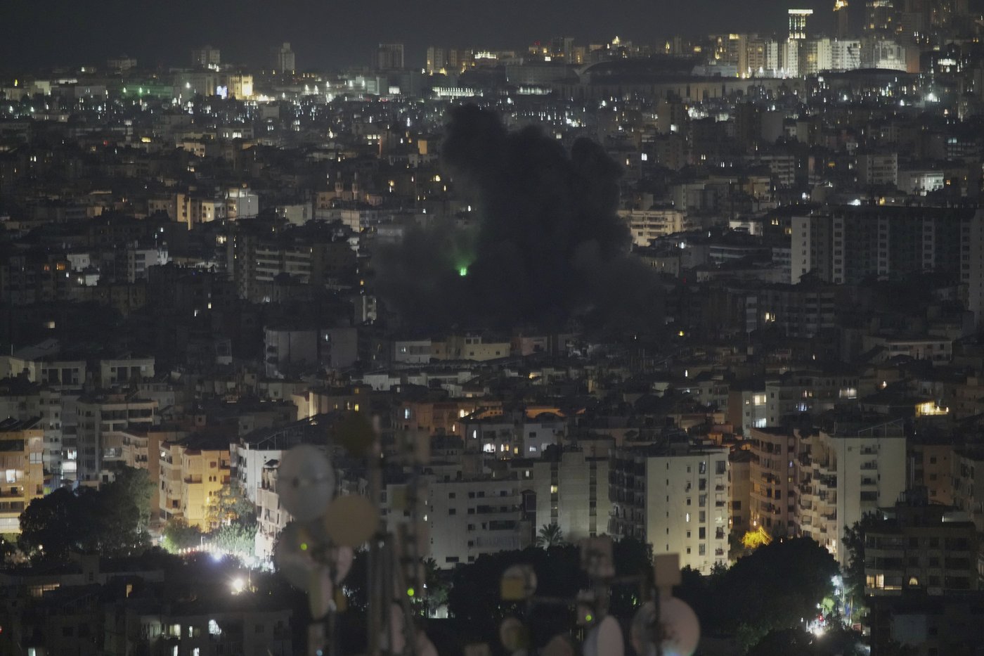 Israel strikes Beirut's suburbs to target what it says is Hezbollah drone production | iNFOnews.ca