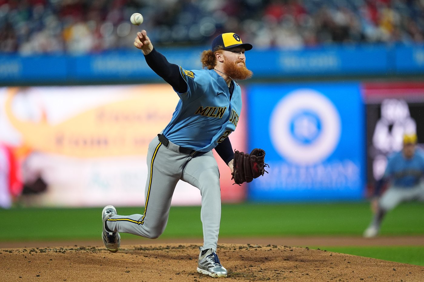 Wheeler fans 7 straight to open game, Stott hits tiebreaking single as Phillies beat Brewers 6-4 | iNFOnews.ca