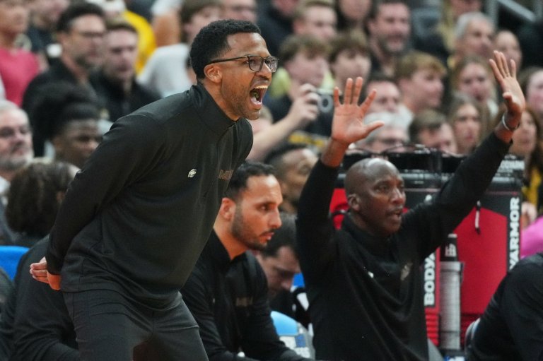 Marcus Allen, fighting cancer, helps lead Miami's NCAA Tournament celebration after win | iNFOnews.ca