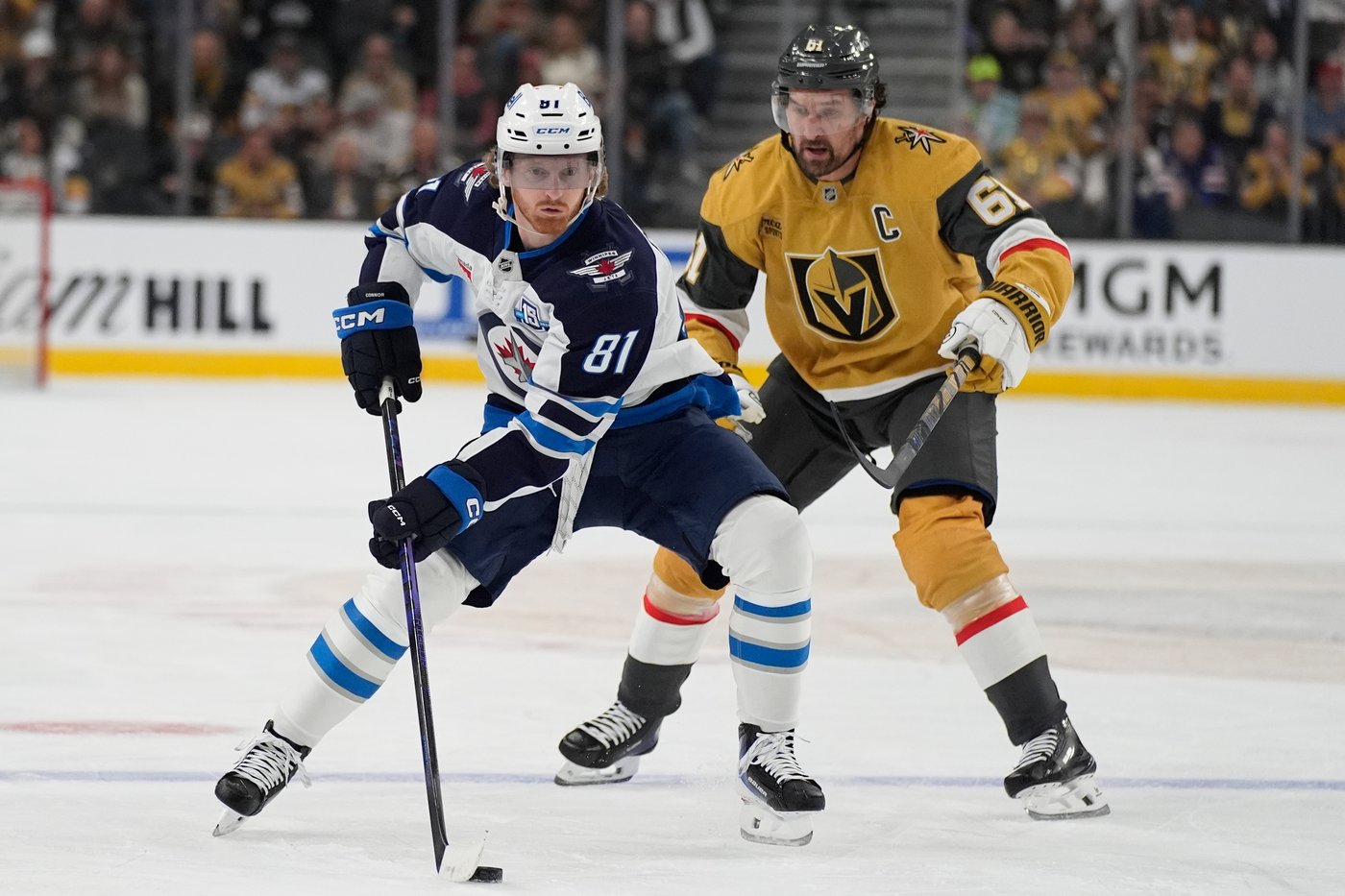 Eichel, Stone lead Golden Knights to 6-2 win over Jets; Winnipeg out of playoff contention | iNFOnews.ca