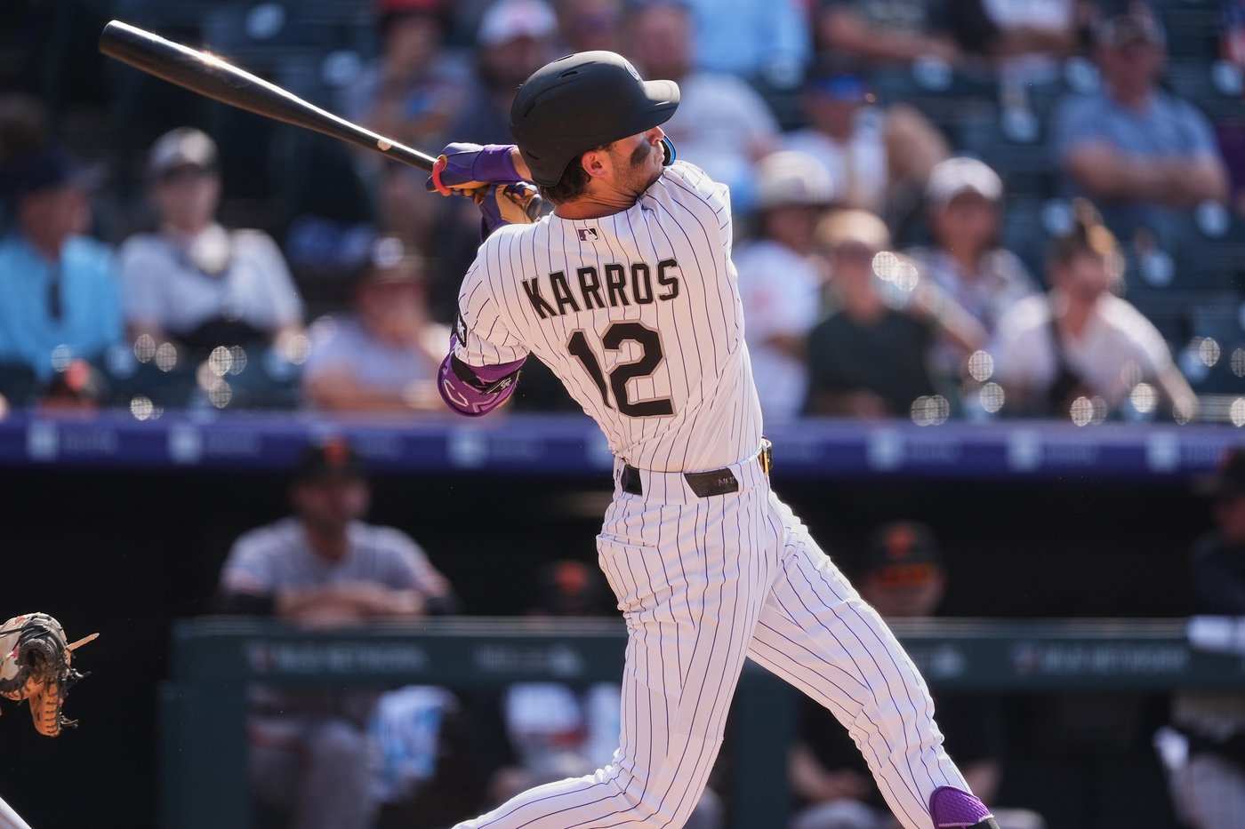 Kyle Karros hits a 3-run homer in the 8th to lift the Rockies past the Giants, 7-6 | iNFOnews.ca Kyle Karros hits a 3-run homer in the 8th to lift the Rockies past the Giants, 7-6 | iNFOnews.ca