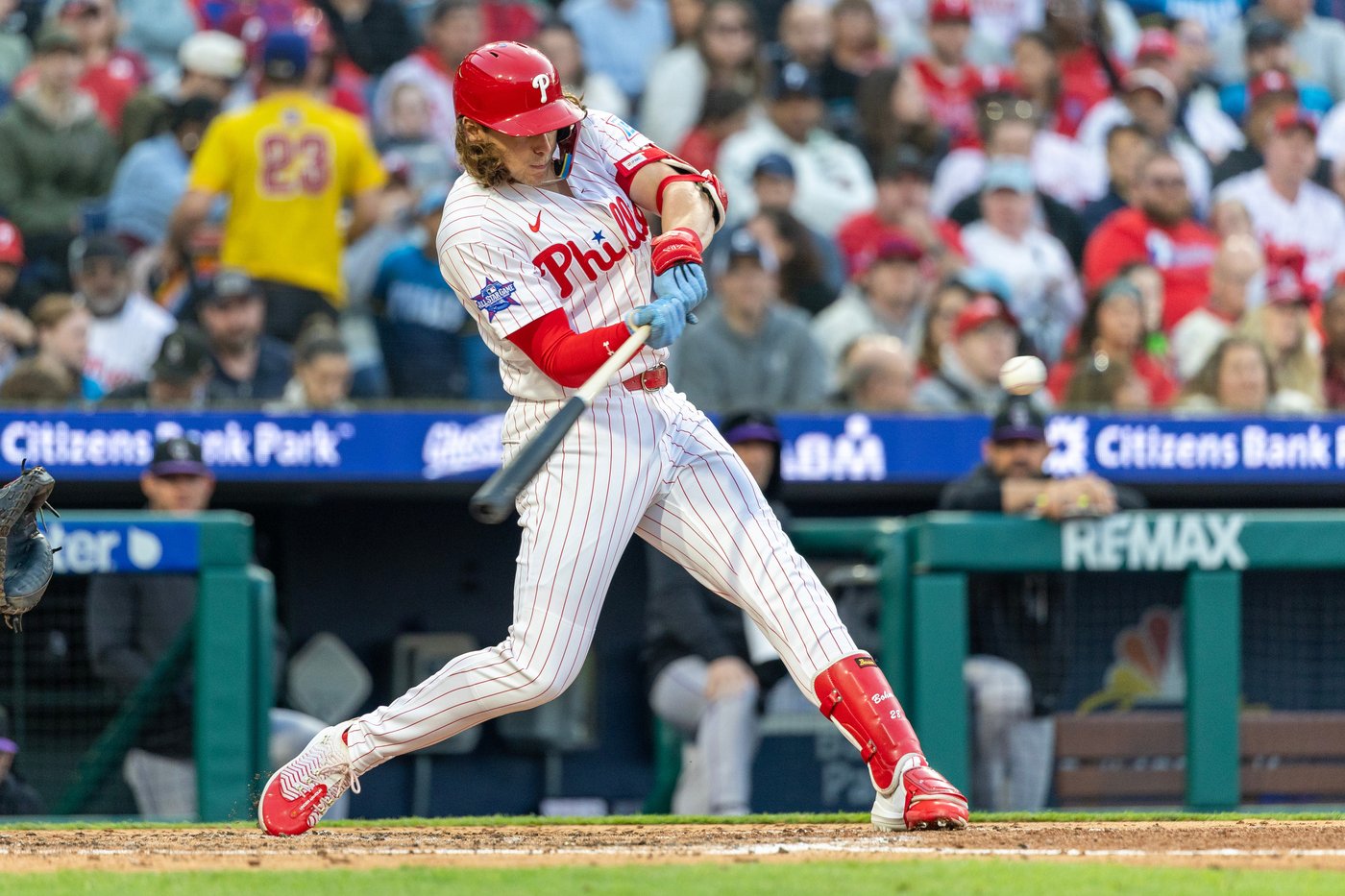 Alec Bohm breaks out of slump with 2 homers and a double as Phillies beat Rockies 9-3 | iNFOnews.ca