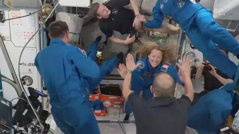Four new astronauts arrive at the International Space Station to replace NASA's evacuated crew | iNFOnews.ca