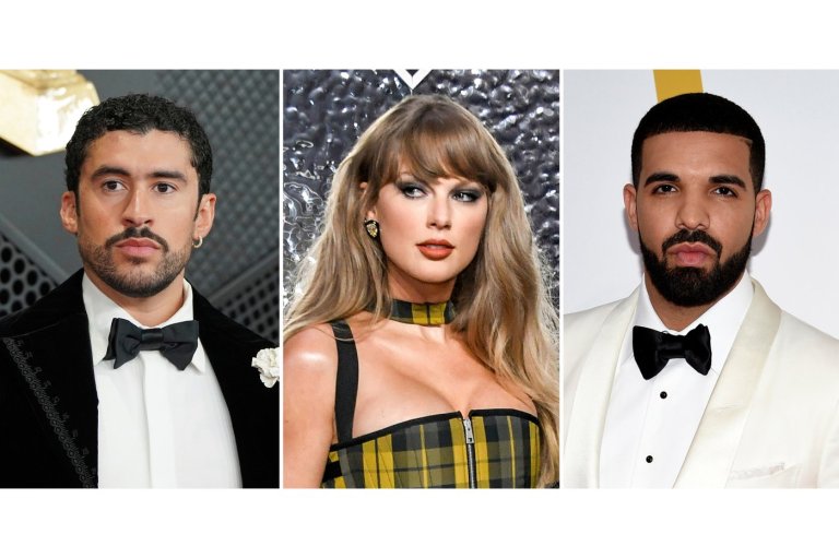 Taylor Swift and Bad Bunny top Spotify's first all-time most streamed artists list | iNFOnews.ca