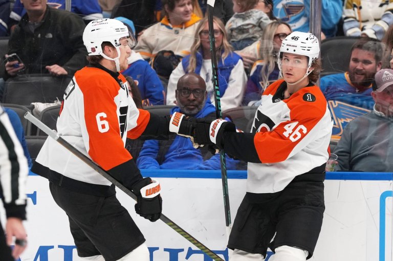 Sanheim scores in OT to rally Flyers past Blues 3-2 | iNFOnews.ca