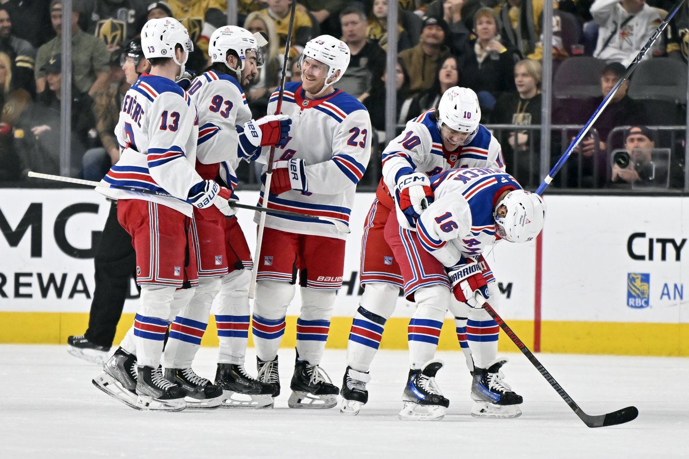 Edstrom's 3rd-period goal gives Rangers 2-1 win over the Golden Knights | iNFOnews.ca