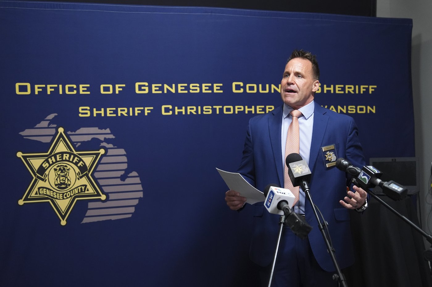 Chris Swanson, prominent sheriff and Democrat, announces run for Michigan governor | iNFOnews.ca