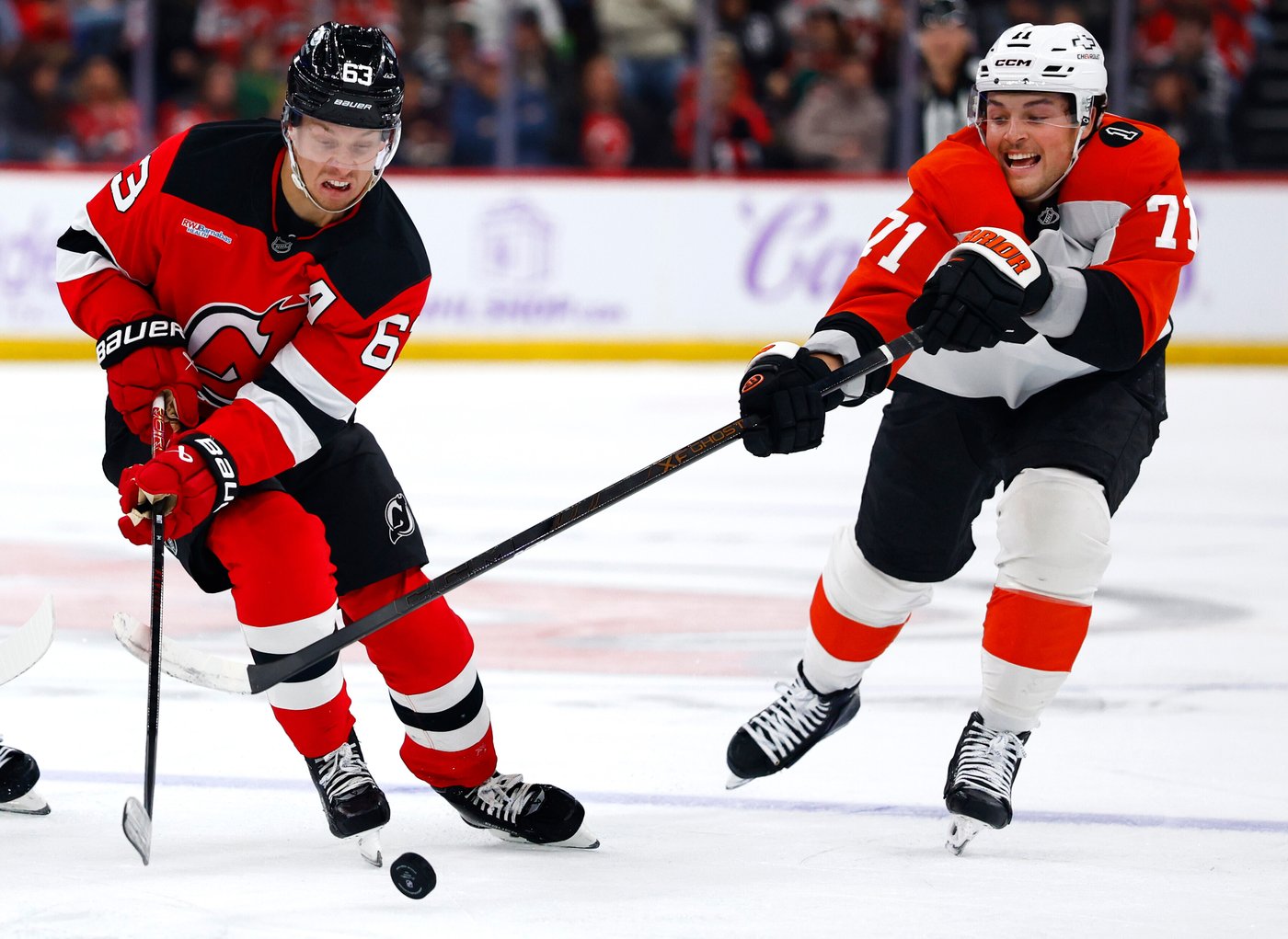 Tippett, Michkov each score twice to lead the Flyers past the Devils 5-3 | iNFOnews.ca Tippett, Michkov each score twice to lead the Flyers past the Devils 5-3 | iNFOnews.ca