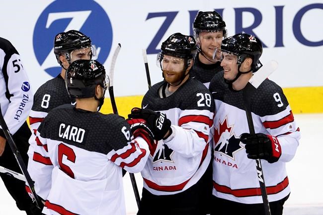 Three Flyers score as Canada tops Switzerland 4-1 in pre-tournament game | iNFOnews.ca
