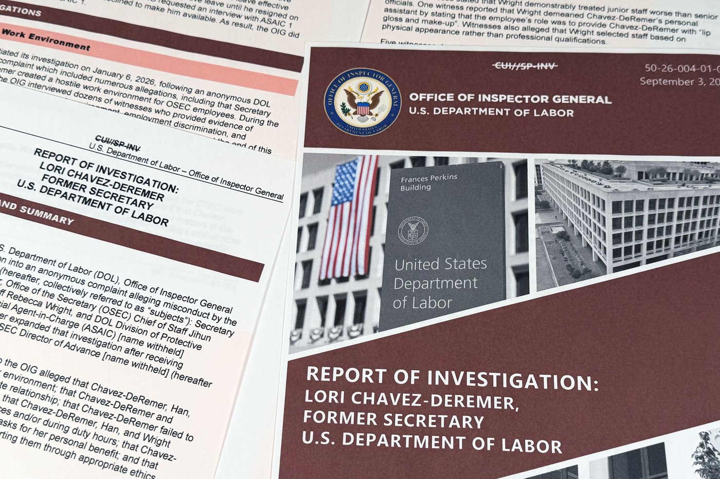 Watchdog report: Ex-Labor Secretary Chavez-DeRemer oversaw hostile work environment, misused funds | iNFOnews.ca Watchdog report: Ex-Labor Secretary Chavez-DeRemer oversaw hostile work environment, misused funds | iNFOnews.ca