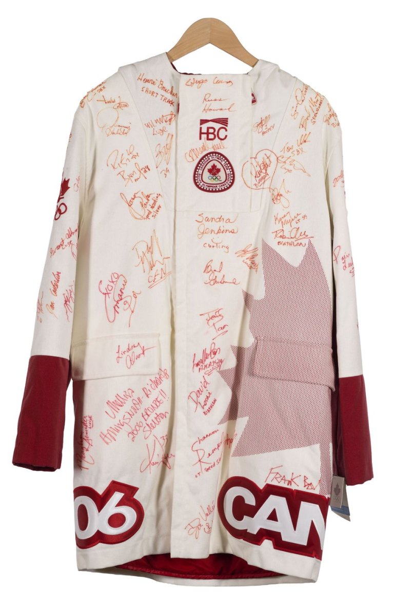 Olympic, Team Canada memorabilia up for grabs in latest Hudson's Bay auction | iNFOnews.ca