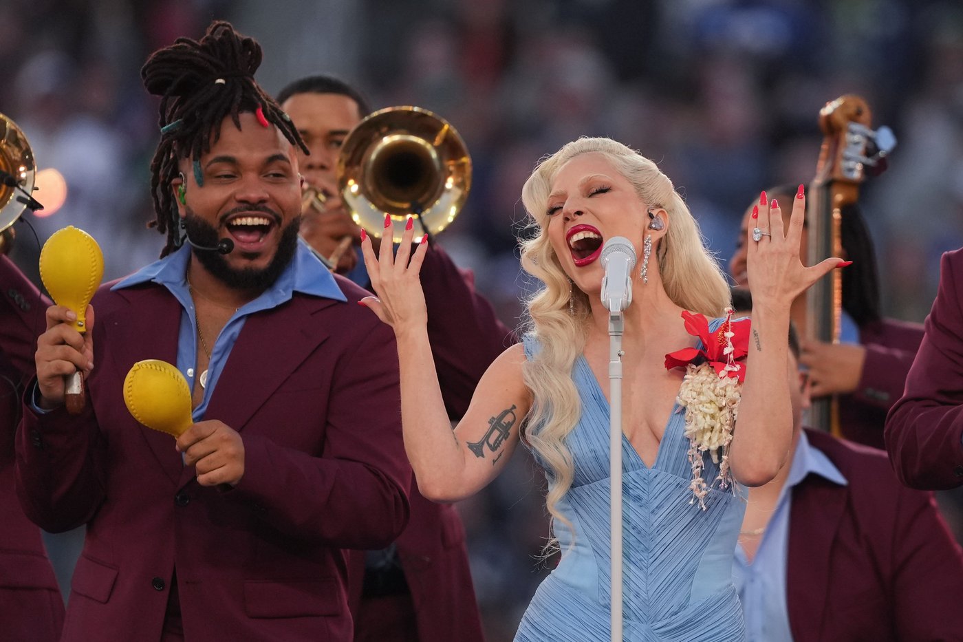 Photos of halftime highlights at Super Bowl 60 | iNFOnews.ca