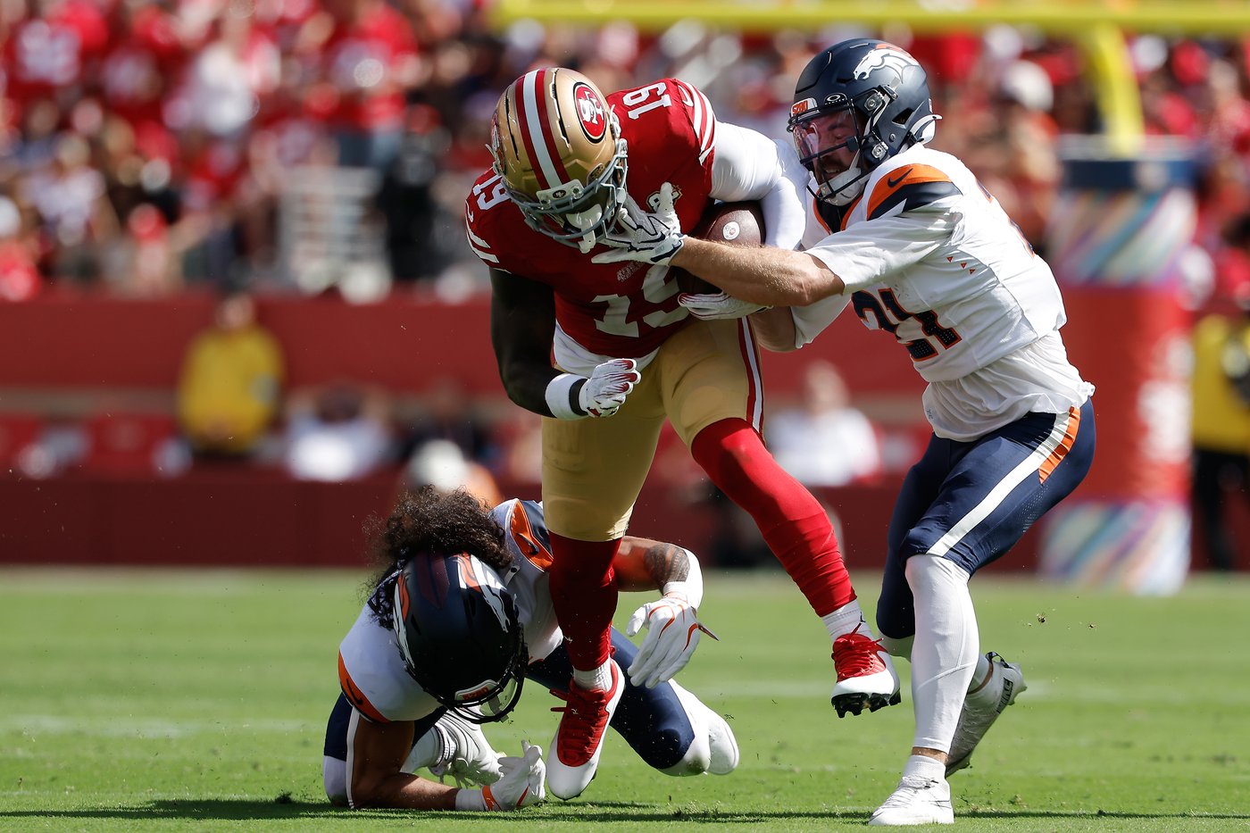 Broncos continue to struggle with slow starts. It cost them against unbeaten San Francisco | iNFOnews.ca