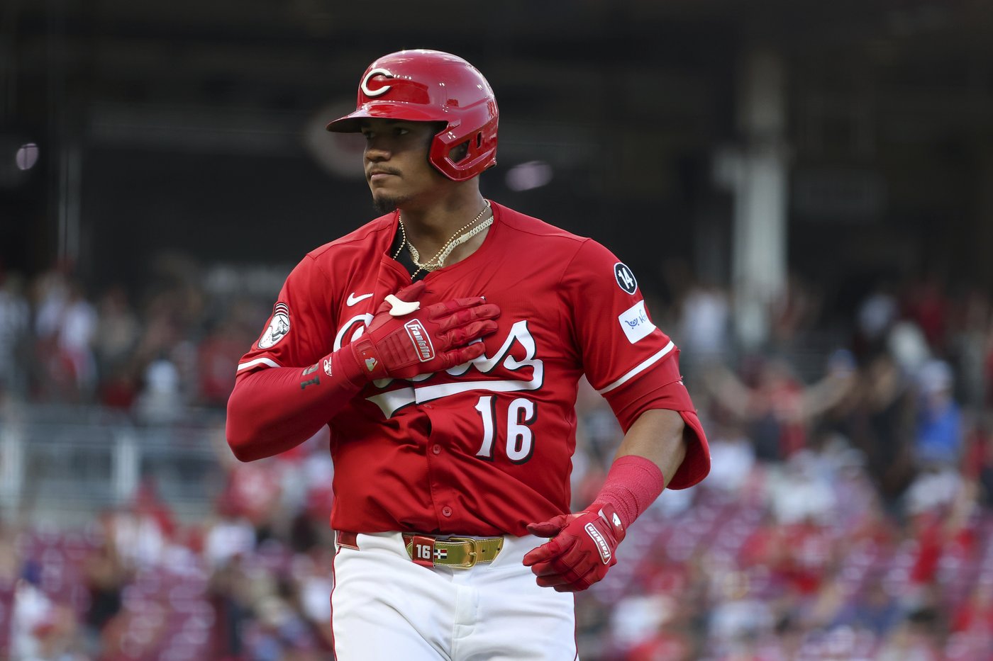 Benson triples and scores on 9th-inning error to left the Reds past the Rockies, 4-3 | iNFOnews.ca