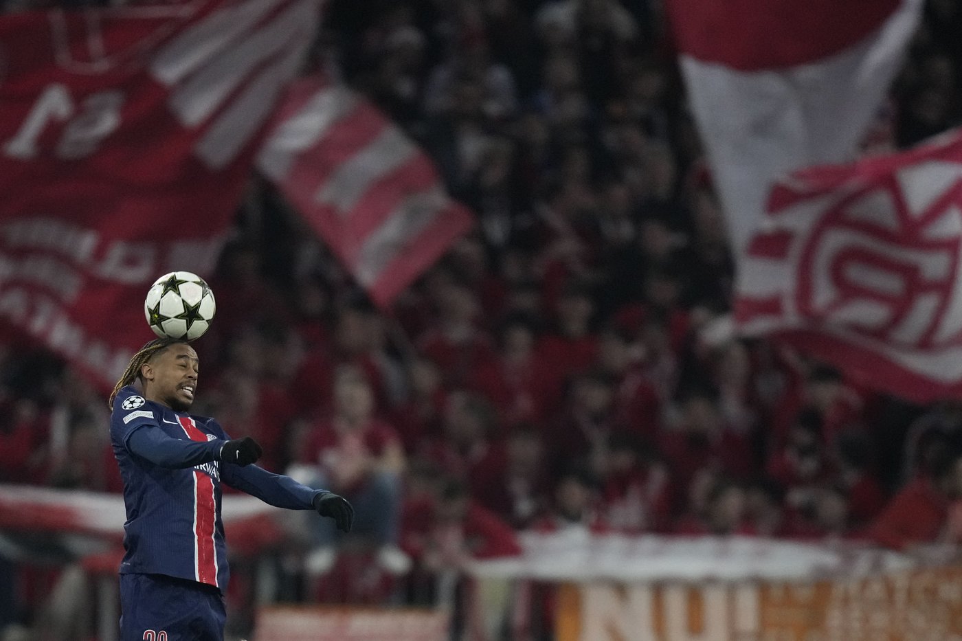 Bayern Munich fans protest against PSG president Nasser Al-Khelaifi | iNFOnews.ca