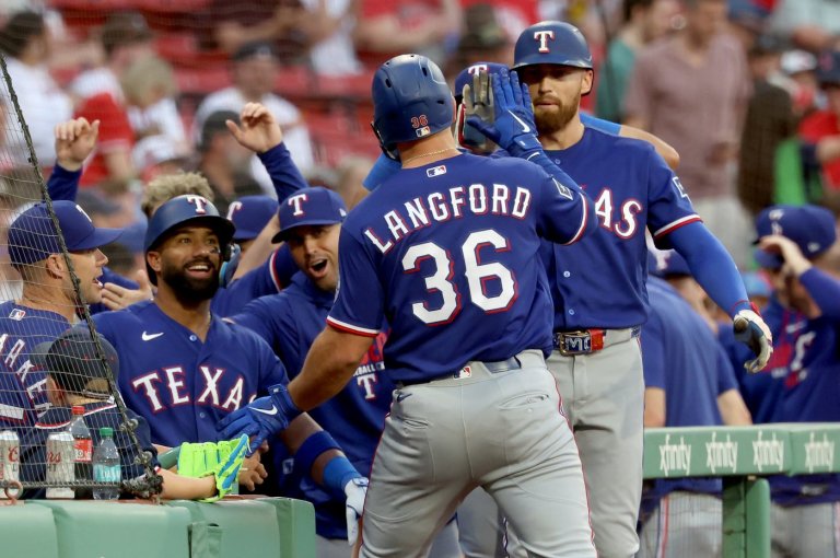 Wyatt Langford homers on 1st pitch and Rangers beat Red Sox 6-4 in front of Scotland's Tartan Army | iNFOnews.ca