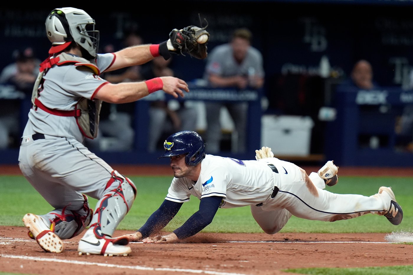 Rays beat the Guardians 11-3 behind homers from Ryan Vilade and Richie Palacios | iNFOnews.ca
