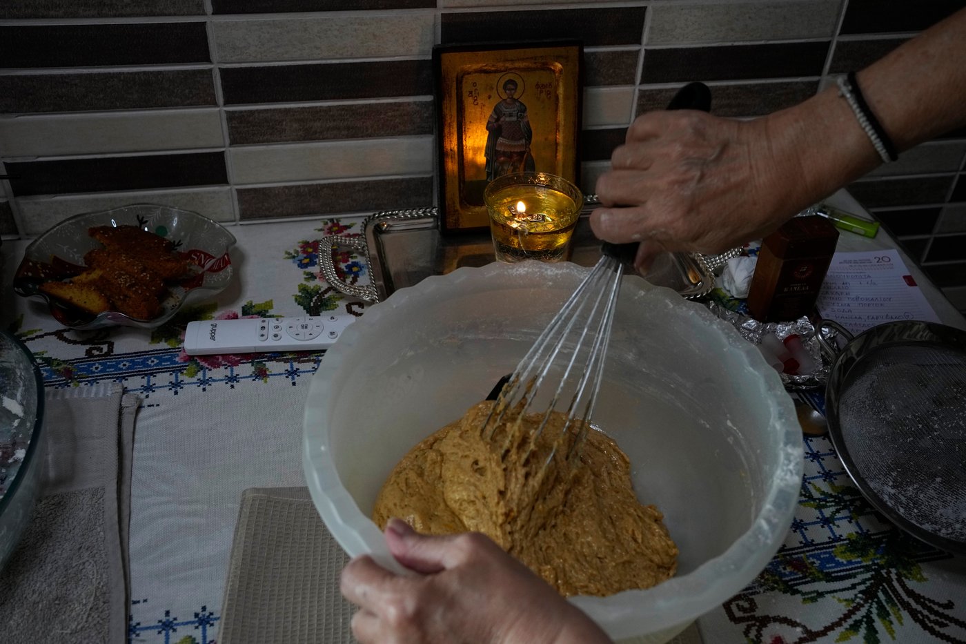 For everything from troubled hearts to lost keys, Greeks bake cakes for a wish-granting saint | iNFOnews.ca