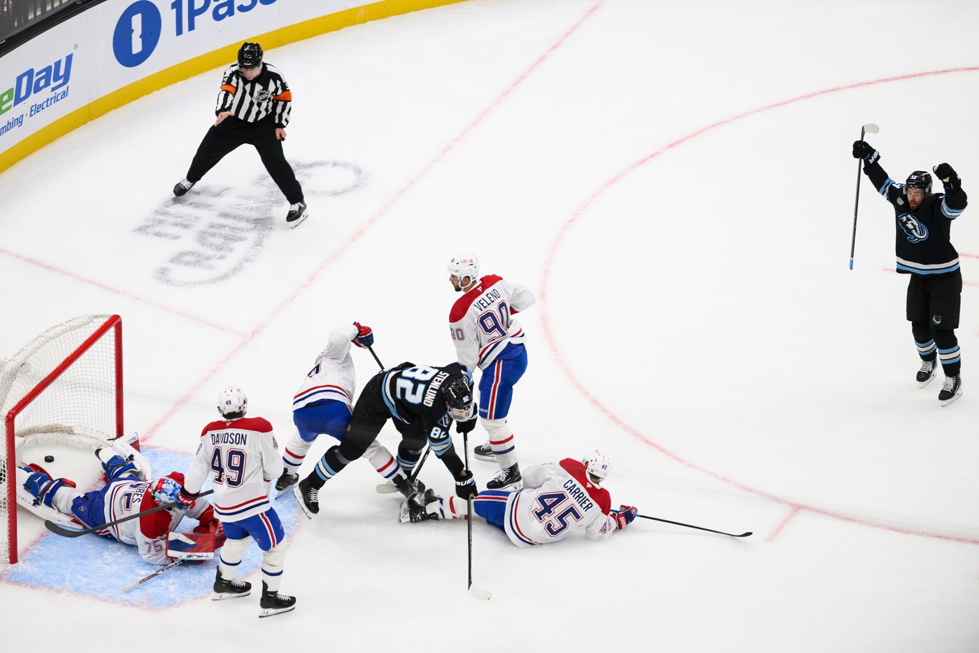Suzuki scores twice, Demidov has winner in Canadiens' 4-3 victory over the Mammoth | iNFOnews.ca