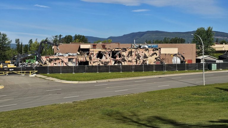 Demolition underway at Tumbler Ridge school, site of B.C. mass shooting | iNFOnews.ca