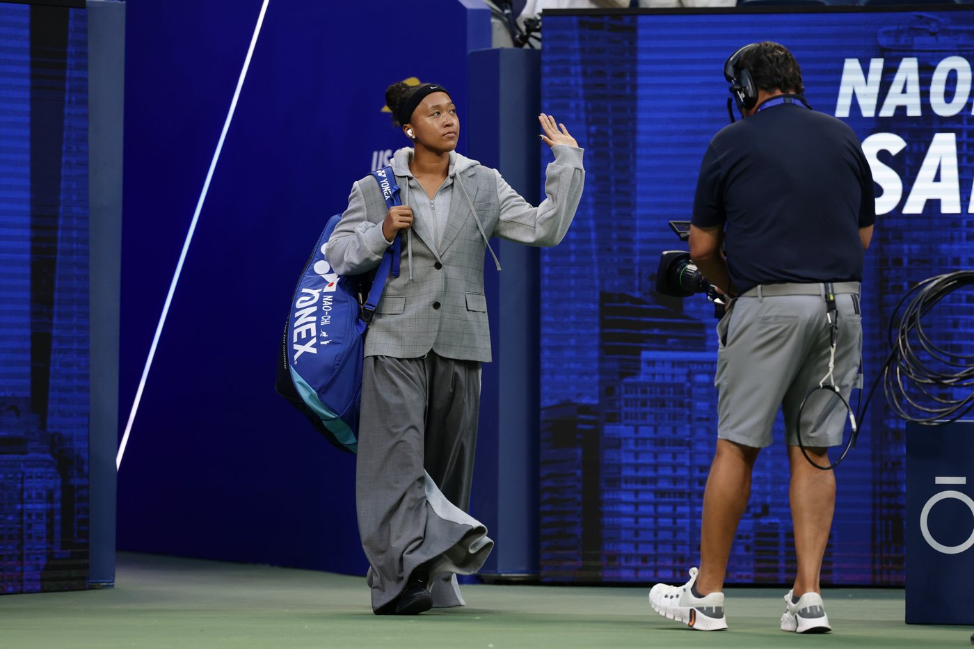 Naomi Osaka exits U.S. Open, but not before displaying one more 'swaggy' fashion ensemble | iNFOnews.ca Naomi Osaka exits U.S. Open, but not before displaying one more 'swaggy' fashion ensemble | iNFOnews.ca