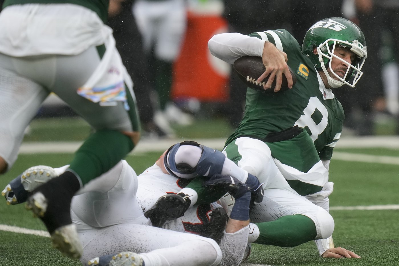 Nix throws his first NFL touchdown pass to help Broncos slip past Rodgers and the Jets 10-9 | iNFOnews.ca Nix throws his first NFL touchdown pass to help Broncos slip past Rodgers and the Jets 10-9 | iNFOnews.ca
