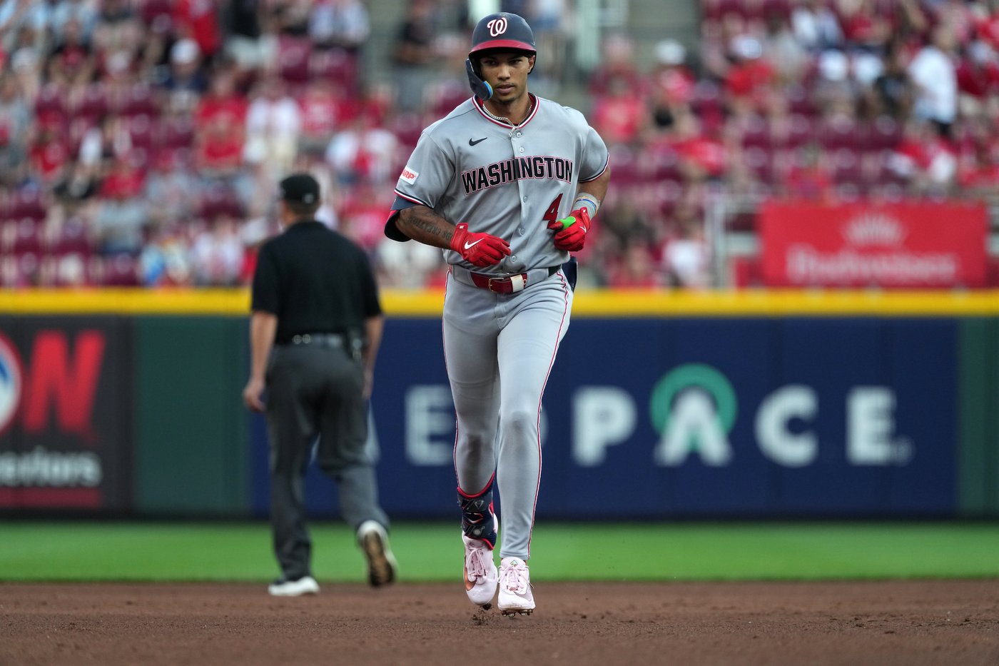 James Wood hits 12th homer and Nationals go deep season-high 6 times in 10-4 win over Reds | iNFOnews.ca