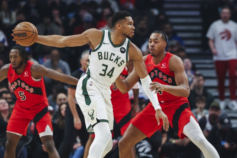 Raptors' Barnes was in tough against Bucks 'Force of Nature' | iNFOnews.ca Raptors' Barnes was in tough against Bucks 'Force of Nature' | iNFOnews.ca