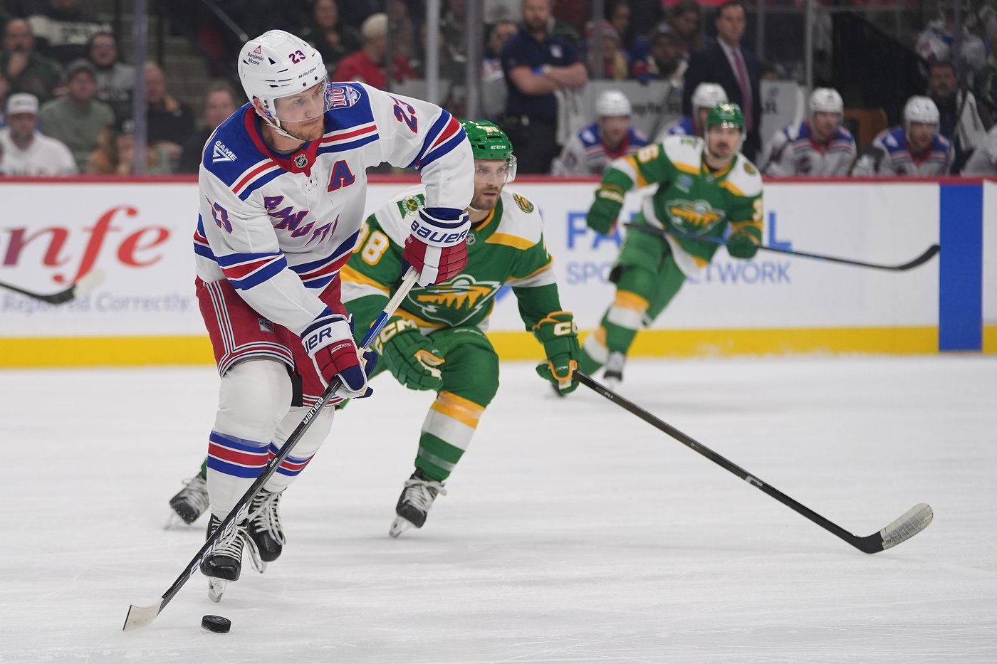 Shesterkin makes 46 saves to help the Rangers to a 4-2 win over the Wild | iNFOnews.ca Shesterkin makes 46 saves to help the Rangers to a 4-2 win over the Wild | iNFOnews.ca