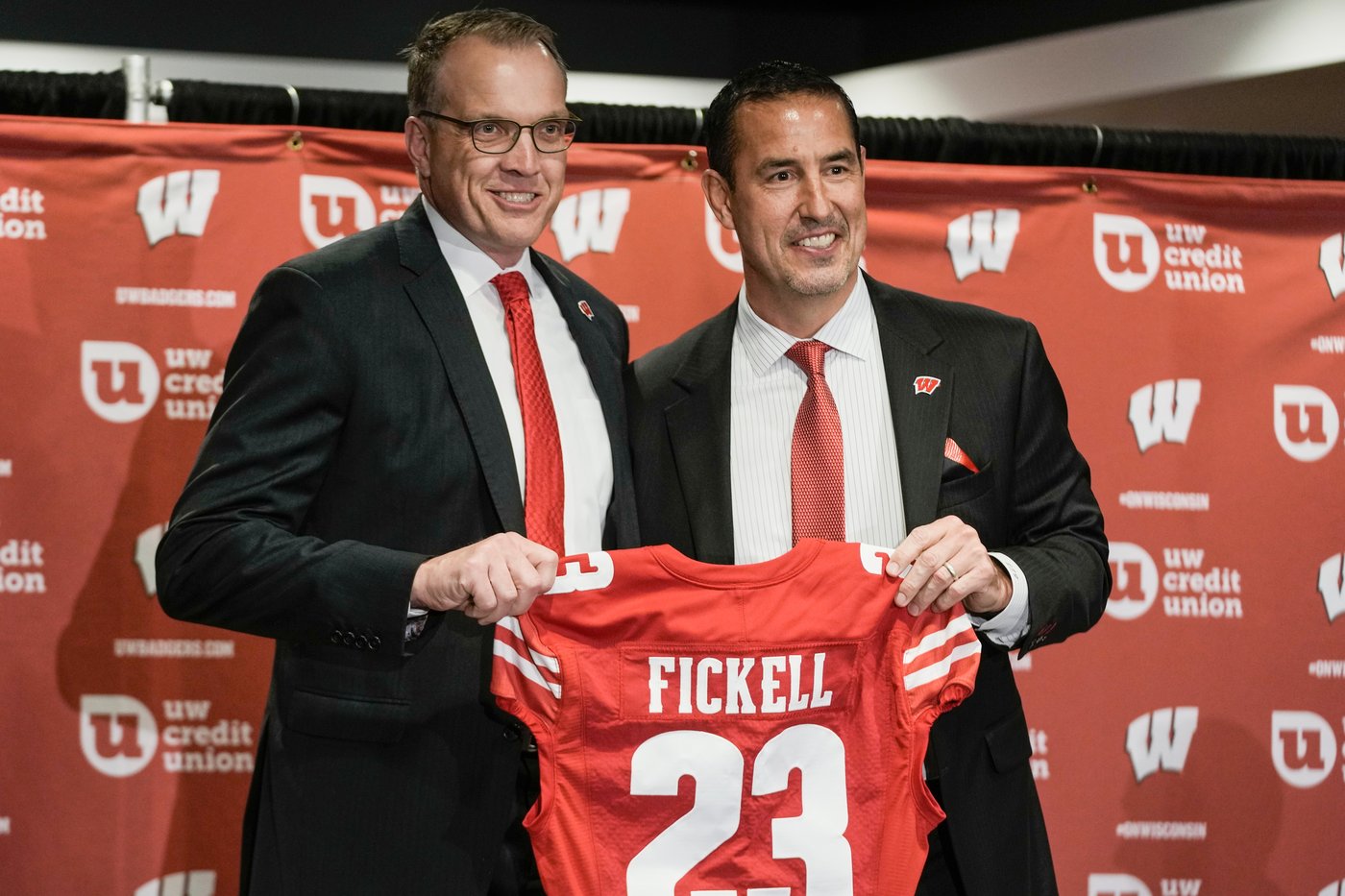 Wisconsin coach Luke Fickell says 'it's not easy to lose a friend' after McIntosh's exit | iNFOnews.ca