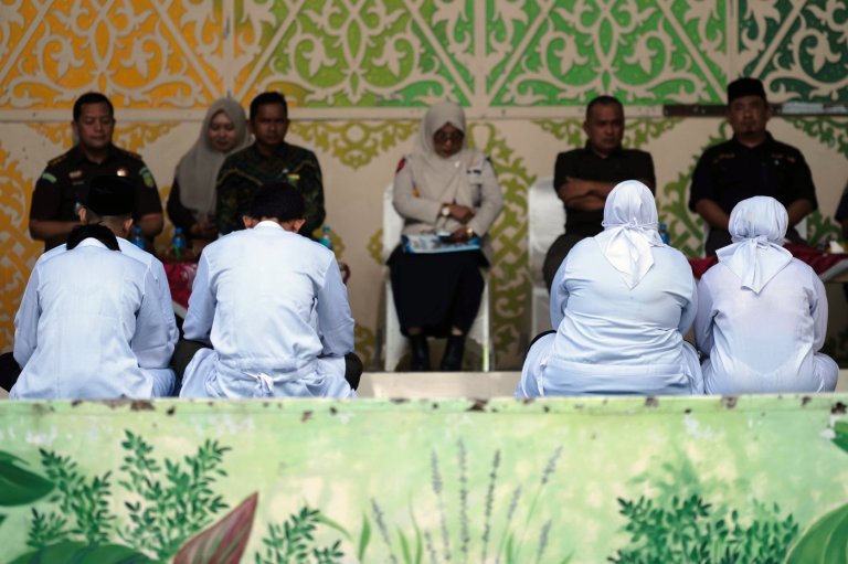 Couple caned for kissing on TikTok in Indonesia's conservative Aceh province | iNFOnews.ca
