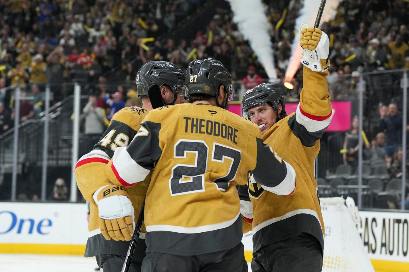 Marner has 5 points and Golden Knights score 3 times in 3rd period to beat Flames 6-3 | iNFOnews.ca Marner has 5 points and Golden Knights score 3 times in 3rd period to beat Flames 6-3 | iNFOnews.ca