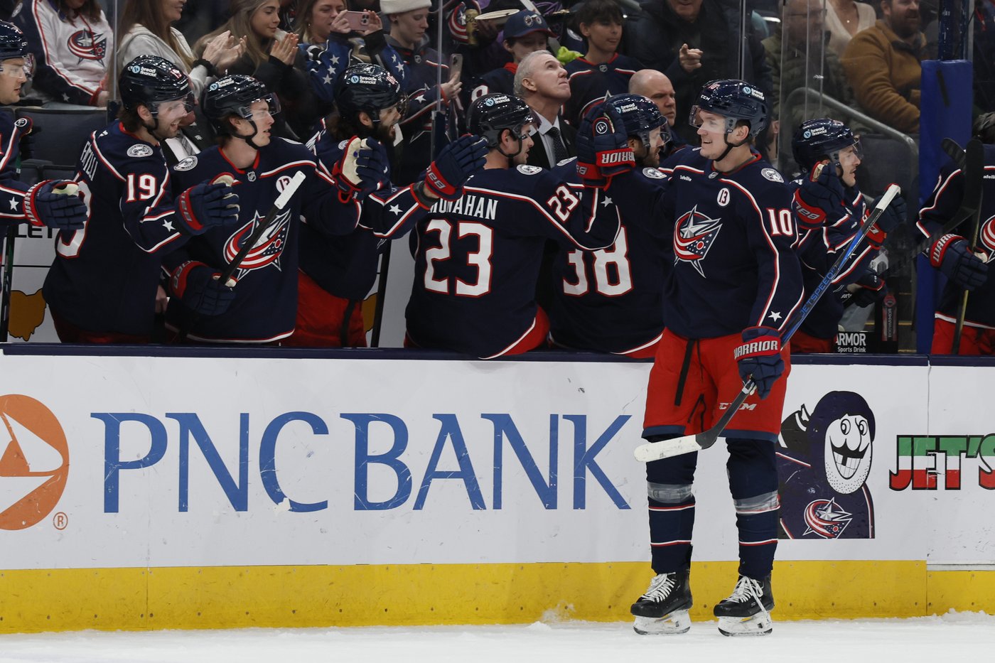 Jenner caps Blue Jackets' 3-2 comeback victory as Sabres' winning streak is stopped at 5 | iNFOnews.ca Jenner caps Blue Jackets' 3-2 comeback victory as Sabres' winning streak is stopped at 5 | iNFOnews.ca