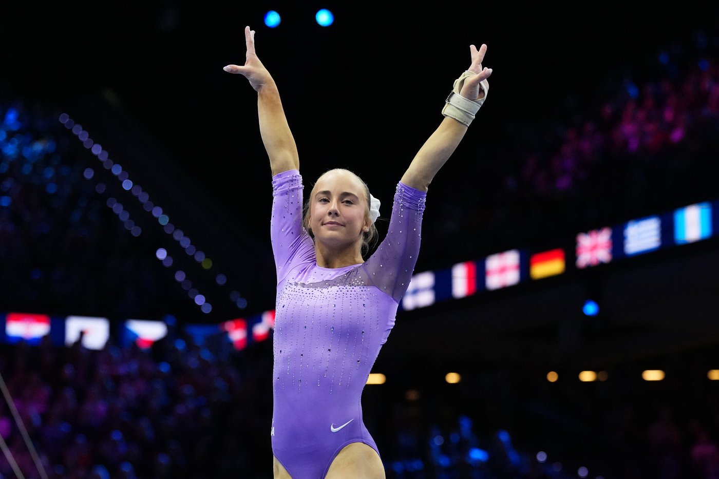 Newly minted all-around champ Skye Blakely adds two more medals at world gymnastics championships | iNFOnews.ca