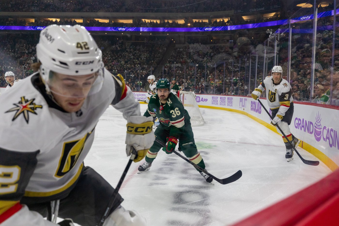 Kaprizov scores on late OT power play to left Wild past Golden Knights, 3-2 | iNFOnews.ca Kaprizov scores on late OT power play to left Wild past Golden Knights, 3-2 | iNFOnews.ca