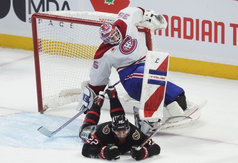 Caufield scores in OT as Canadiens sink Senators 6-5 | iNFOnews.ca