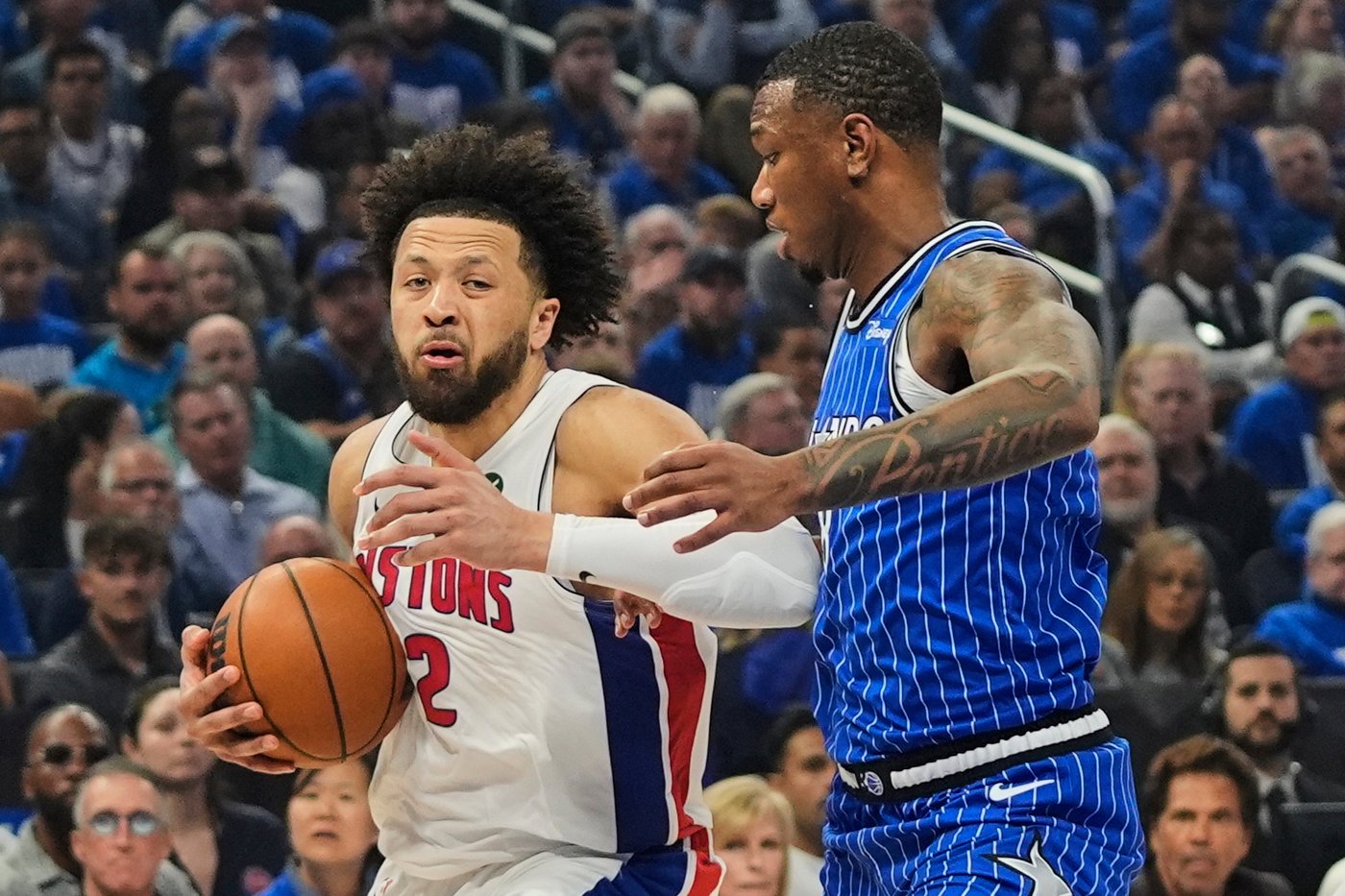 Desmond Bane scores 22, No. 8 seed Magic beat No. 1 seed Pistons 94-88 for a 3-1 series lead | iNFOnews.ca Desmond Bane scores 22, No. 8 seed Magic beat No. 1 seed Pistons 94-88 for a 3-1 series lead | iNFOnews.ca