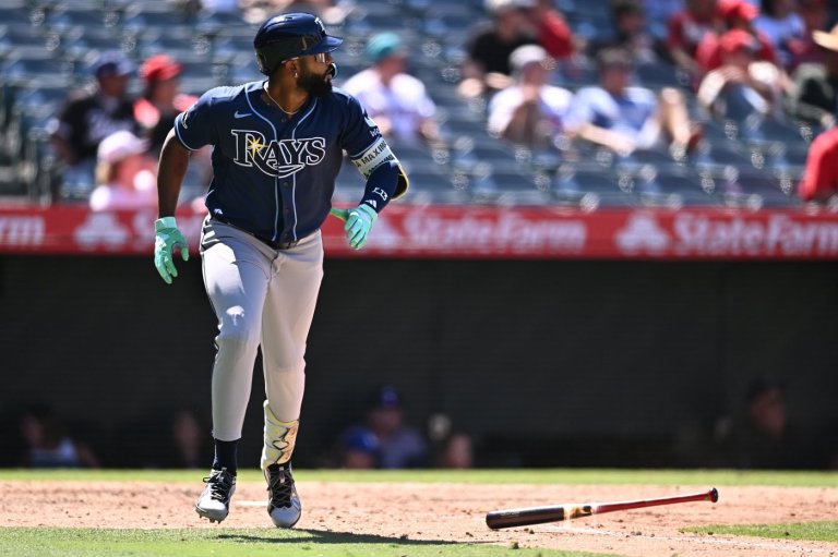 Caminero hits tiebreaking homer in 8th and Rays avoid sweep with 8-3 victory over Angels | iNFOnews.ca