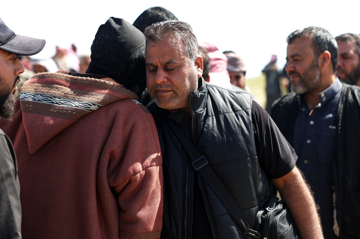 A Syrian man buries his wife and 4 children killed in Israeli strikes on Beirut | iNFOnews.ca