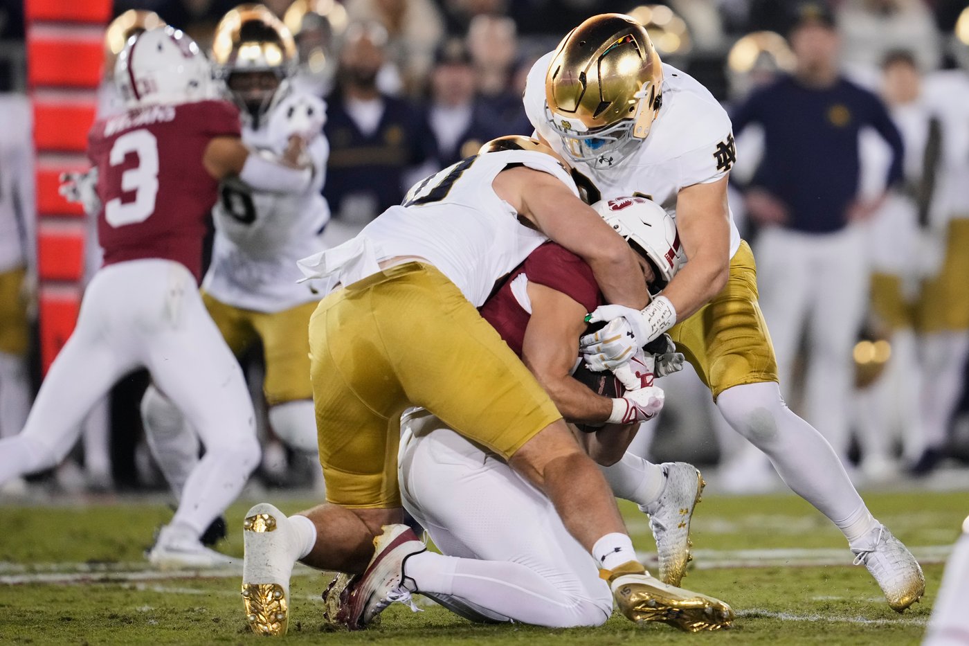 Love gets hurt but returns as No. 9 Notre Dame routs Stanford 49-20 | iNFOnews.ca Love gets hurt but returns as No. 9 Notre Dame routs Stanford 49-20 | iNFOnews.ca