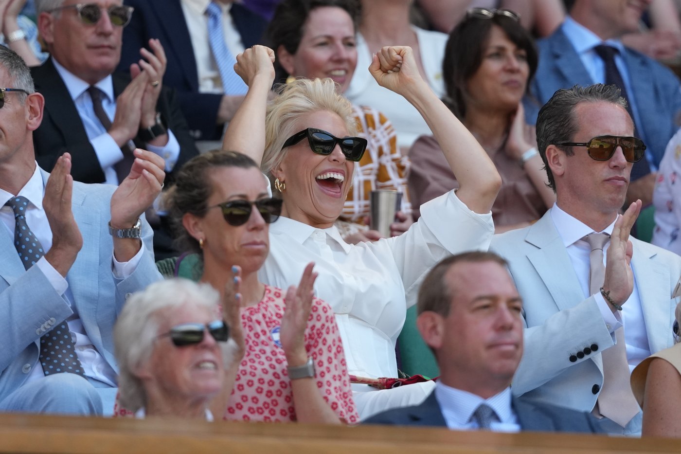 Princess Kate watches Wimbledon women's final in Royal Box with Jodie Foster and Olympian Eileen Gu | iNFOnews.ca