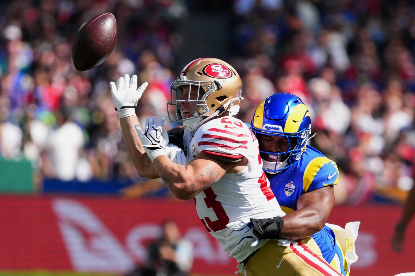 49ers rout Rams 27-7 in NFL's first Australia game behind Brock Purdy's 3 TD passes | iNFOnews.ca 49ers rout Rams 27-7 in NFL's first Australia game behind Brock Purdy's 3 TD passes | iNFOnews.ca