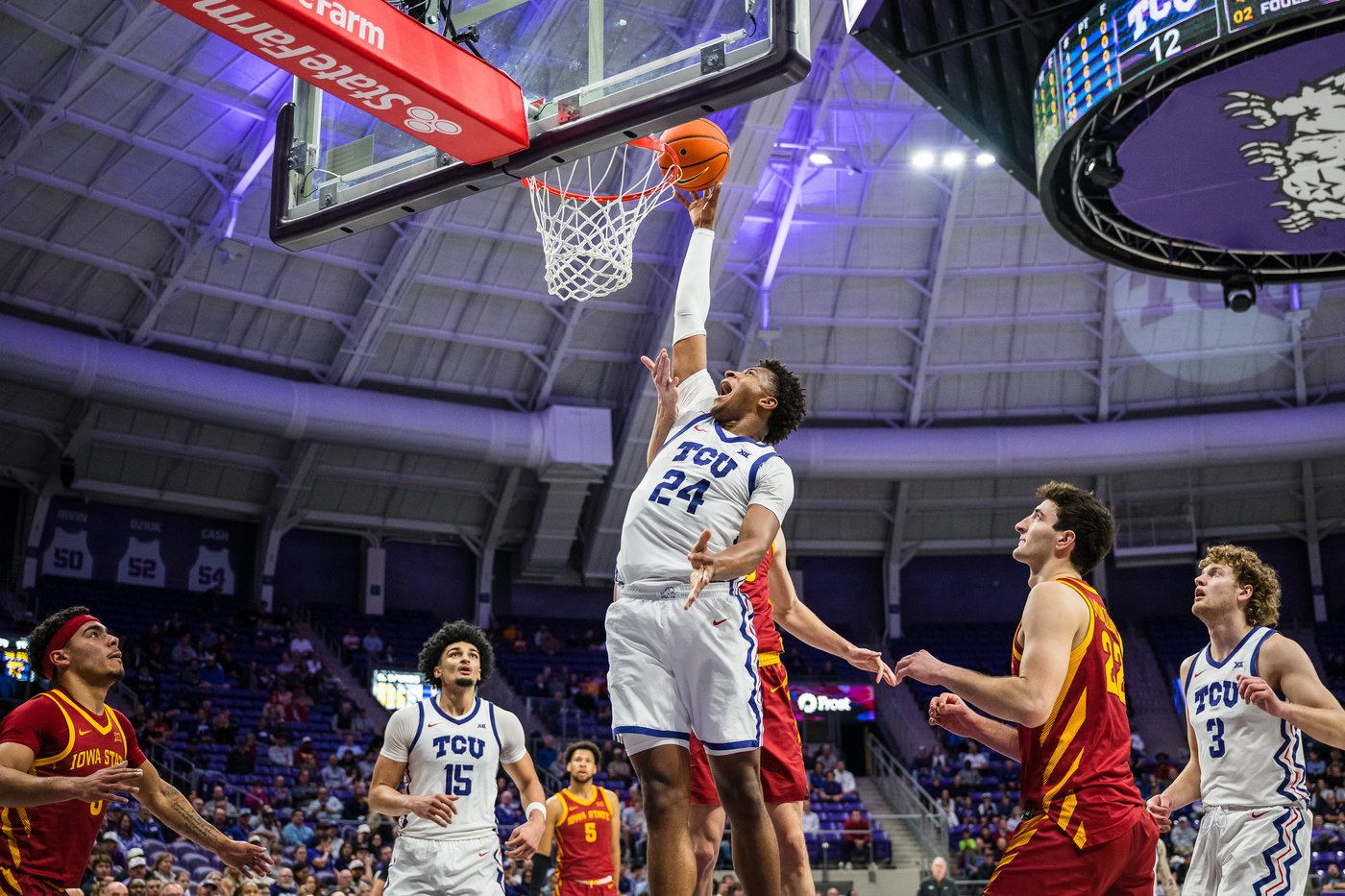 TCU reels off final 12 points to upset No. 5 Iowa State 62-55 | iNFOnews.ca TCU reels off final 12 points to upset No. 5 Iowa State 62-55 | iNFOnews.ca