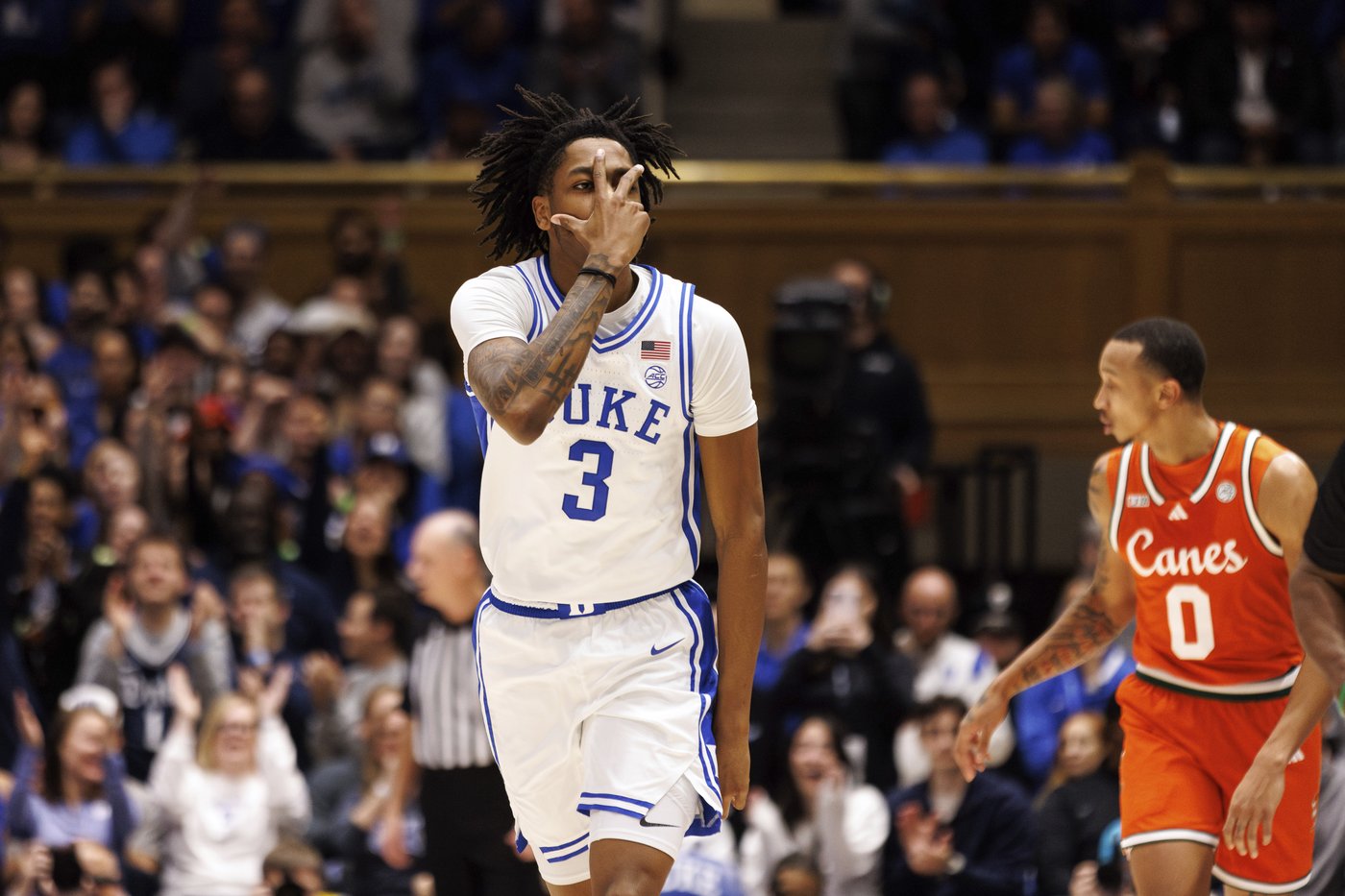 Knueppel leads sharp-shooting attack as No. 3 Duke tops Miami 89-54 to stay unbeaten in ACC | iNFOnews.ca Knueppel leads sharp-shooting attack as No. 3 Duke tops Miami 89-54 to stay unbeaten in ACC | iNFOnews.ca