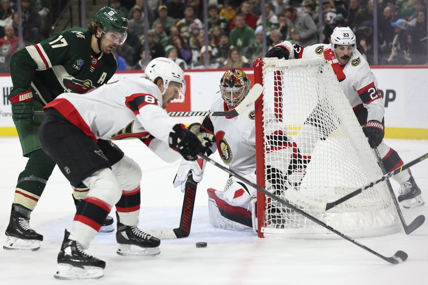 Josh Norris scores late power-play goal in the Senators' 3-1 victory over the Wild | iNFOnews.ca