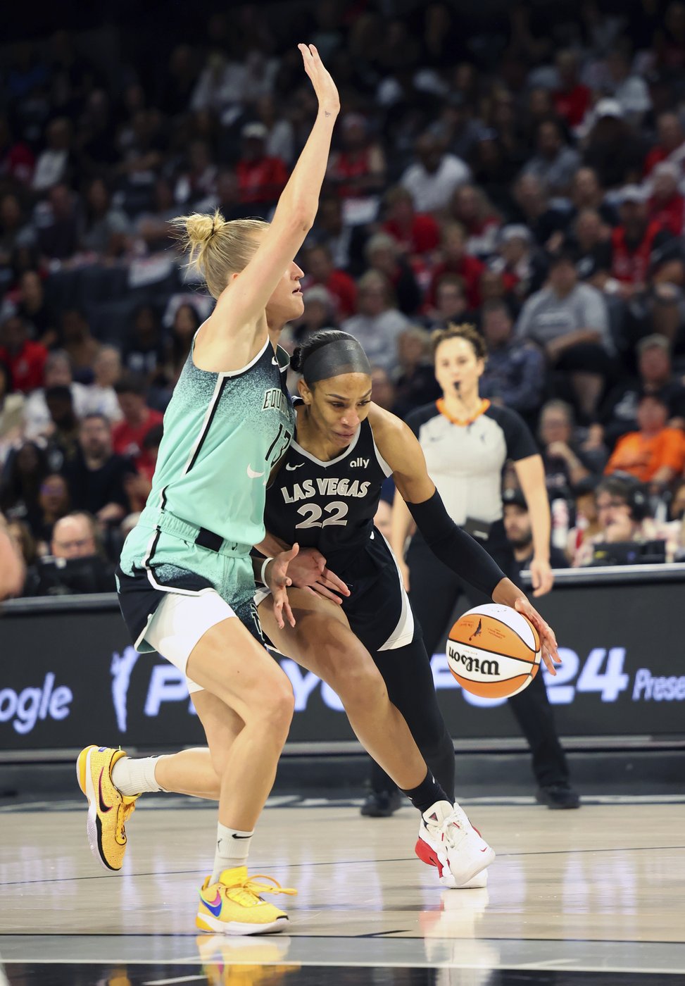 Aces avoid elimination against Liberty while Lynx take 2-1 lead in series with Sun | iNFOnews.ca