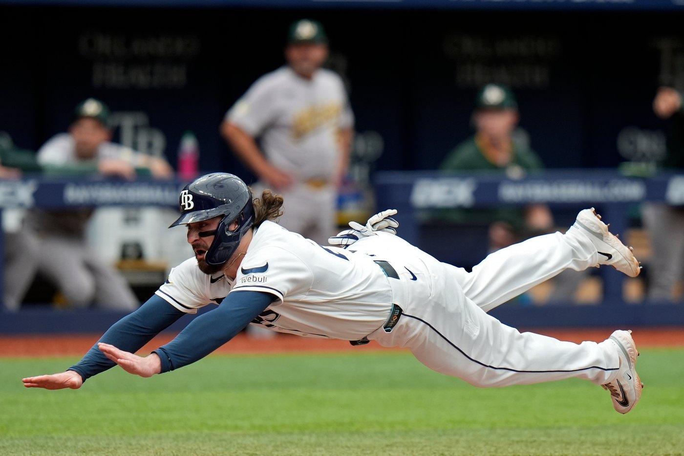 Rays open 5-game AL East lead, beat Athletics 10-1 for 6th straight win | iNFOnews.ca