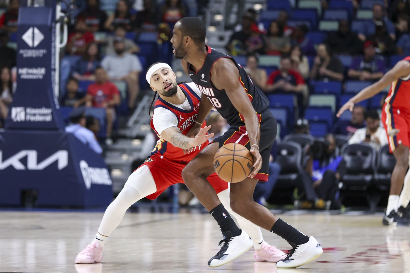 Adebayo has 23 points and 12 rebounds as the Heat pound the Pelicans 153-104. | iNFOnews.ca Adebayo has 23 points and 12 rebounds as the Heat pound the Pelicans 153-104. | iNFOnews.ca